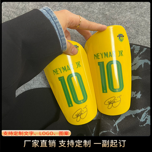 Custom 3D Heat Transfer Football Shin Guards for Adults, Children, and Teenagers Football Match Insert Guards