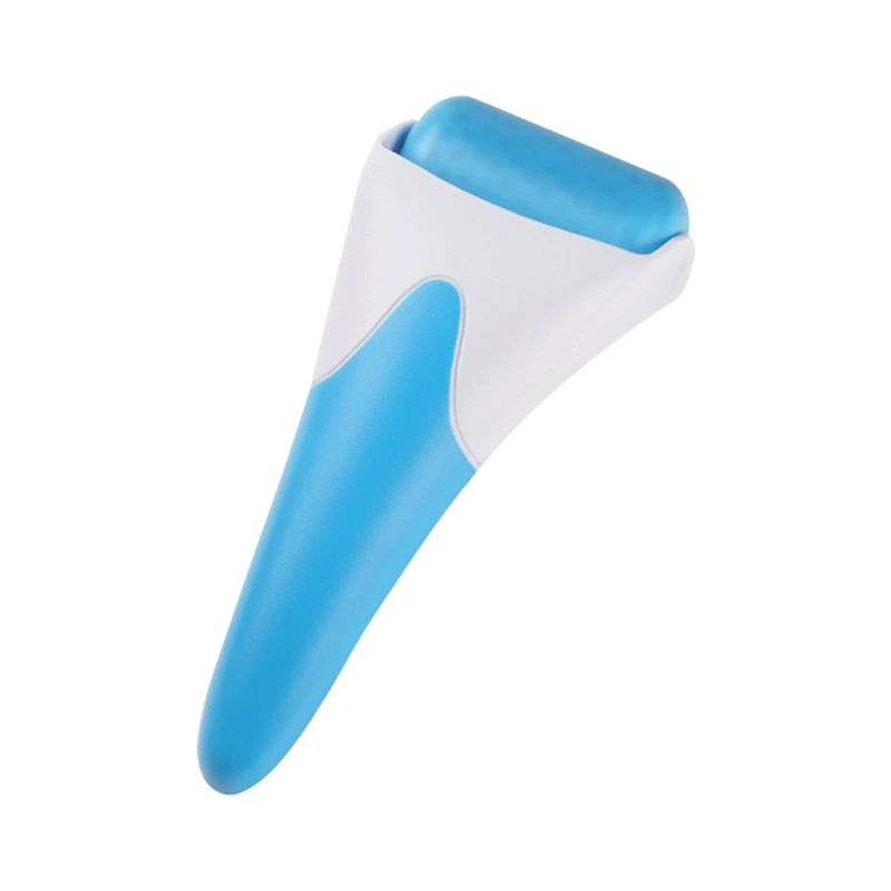Double-headed ice roller skin massager with replaceable ice head for refreshing face wholesale ice roller ice roller
