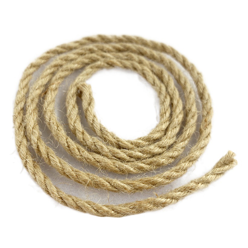 [Cuerda de cáñamo DIY] 2mm de tres filamentos de cuatro filamentos tejido cuerda de etiqueta de color cuerda Amazon hecho a mano gruesa