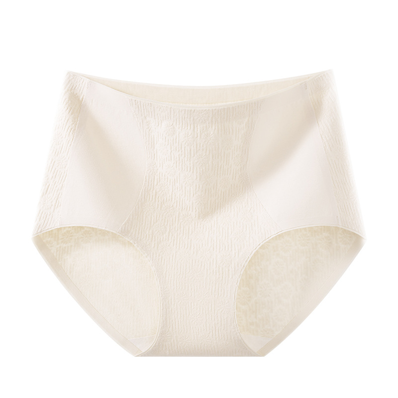 Cintura alta antibacteriana de algodón puro para niñas, nueva cintura media y alta, cintura media y alta, entrepierna de algodón sin costuras, calzoncillos de gran tamaño, refrescante