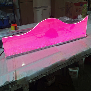 Acrylic Laser Dotting and Marking DIY Light Box Laminate Backplane LED Side Light Source Light Guide Plate Diffuser Plate Luminous Plate