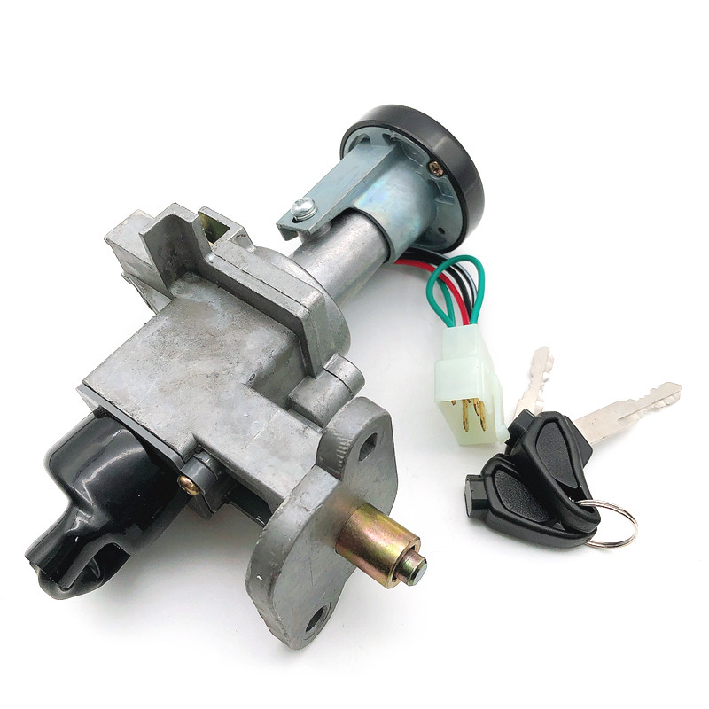 Suitable for Domestic Motorcycles, Similar to Zongshen, Biaqiao, Juke, Jutai, Firehawk Electric Door Lock, Power Lock, Switch Lock