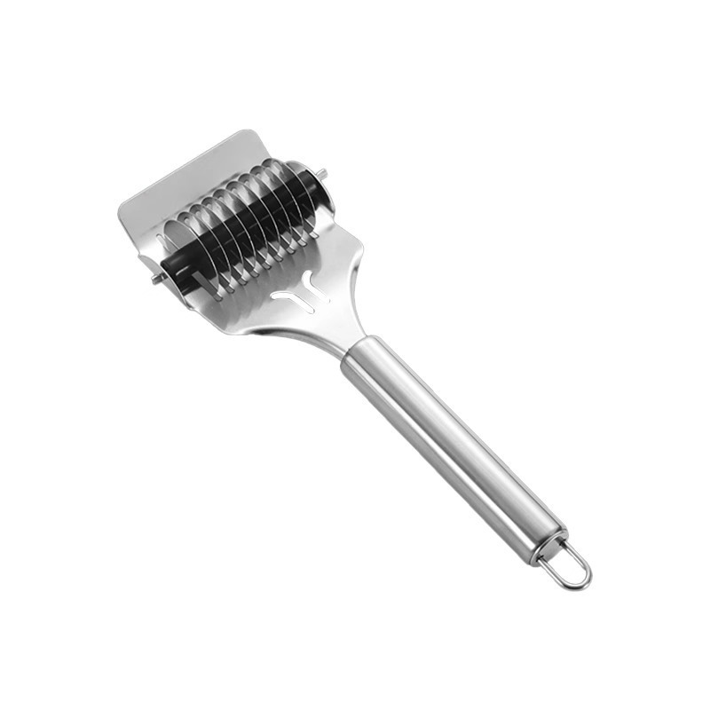 Cutter manual, cuchillo de corte de acero inoxidable doméstico, rodillo de corte de cara, cuchillo de corte de fideos, máquina de corte de cara