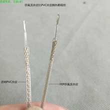 耐高溫FEP漁網電線PVC護套透明魚網編織線直銷線吊燈線