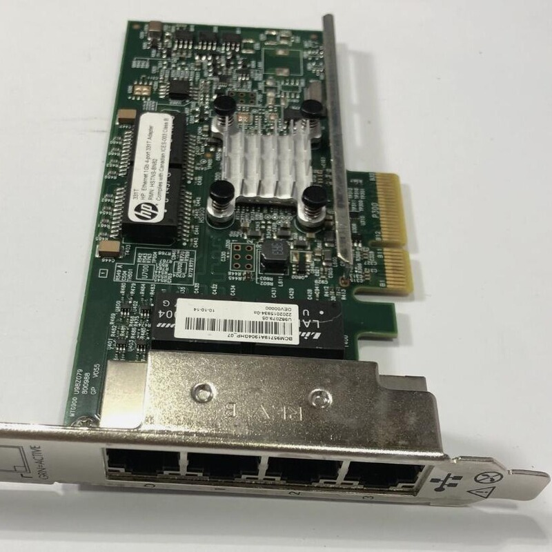 Hp Dl380/388G8 G9 Four-Port Gigabit Network Card 331t 647594-B21 649871-001 Hp Dl380/388G8 G9 Four-Port Gigabit Network Card 331t 647594-B21 649871-001