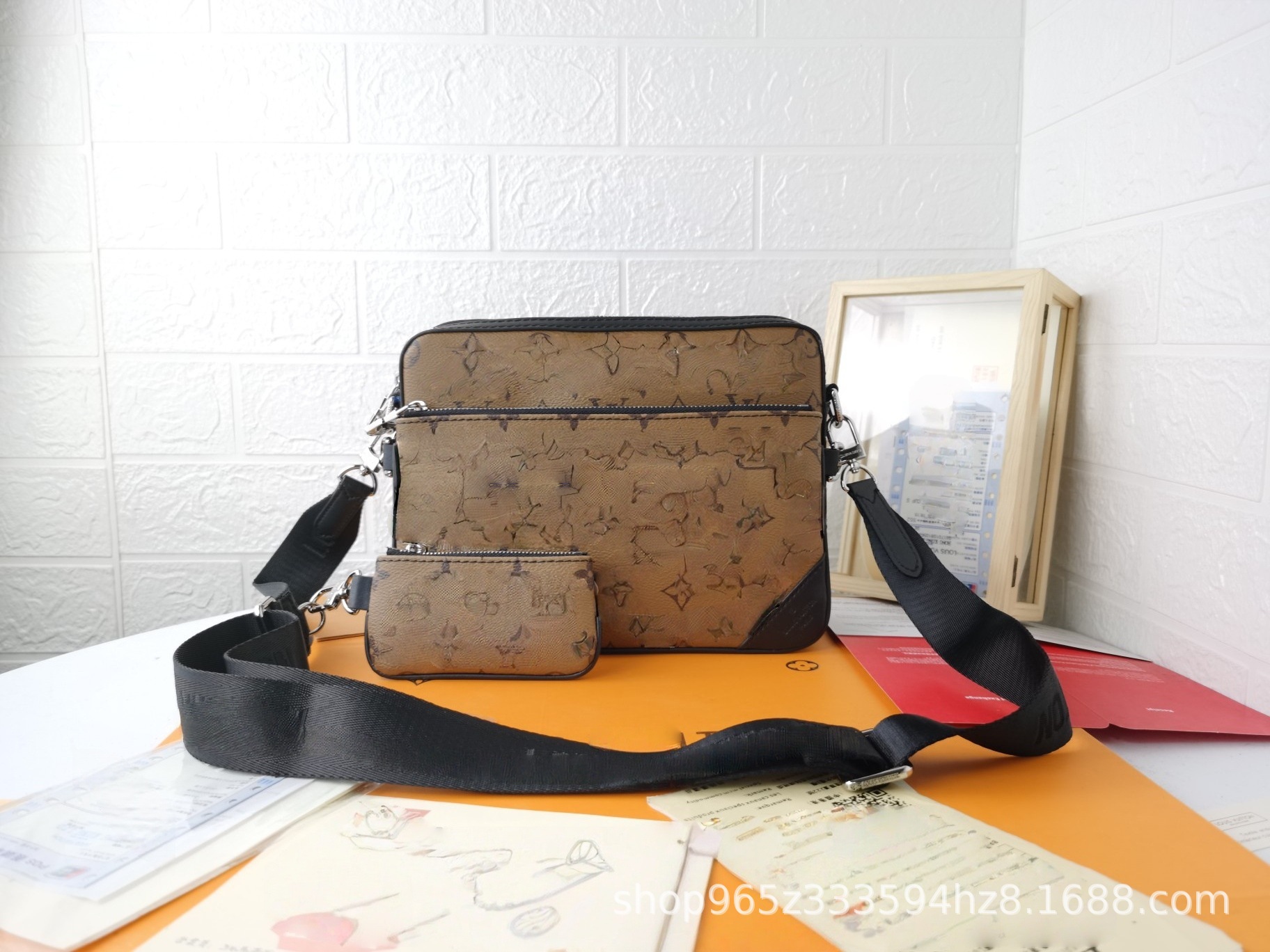 Louis Vuitton Duo Messenger Monogram Dust