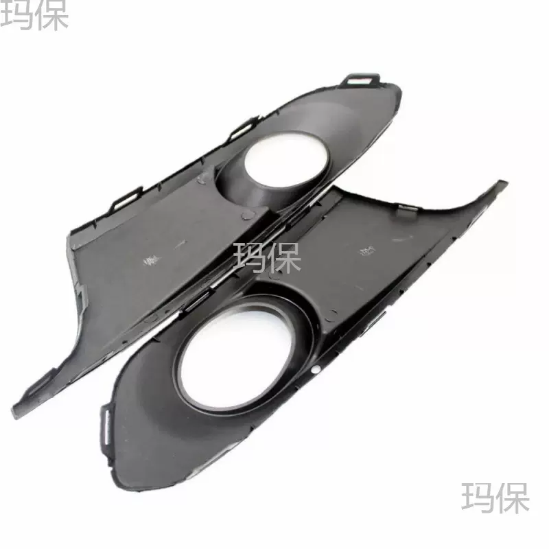 适用大众捷达11-14 前杠下网格栅雾灯框灯框进气格栅饰板汽车配件