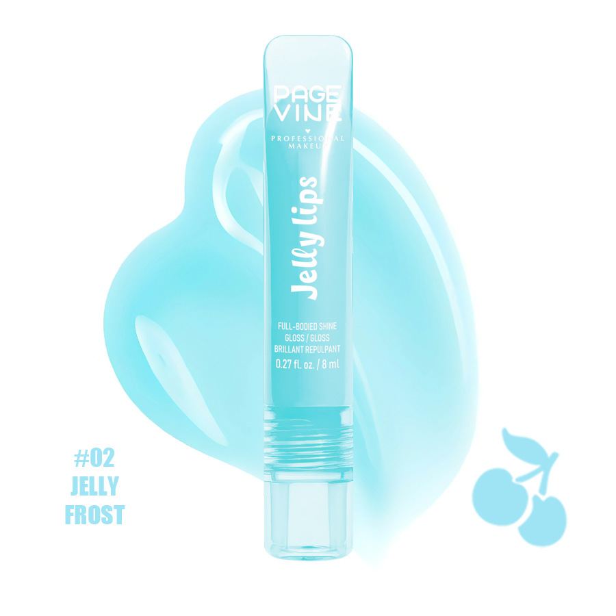 Cross-border PAGE VINE Lip Oil Fruit Lip Oil Hydrating Nutrient Lipstick Lock Water Brilliant Lip Esmalte