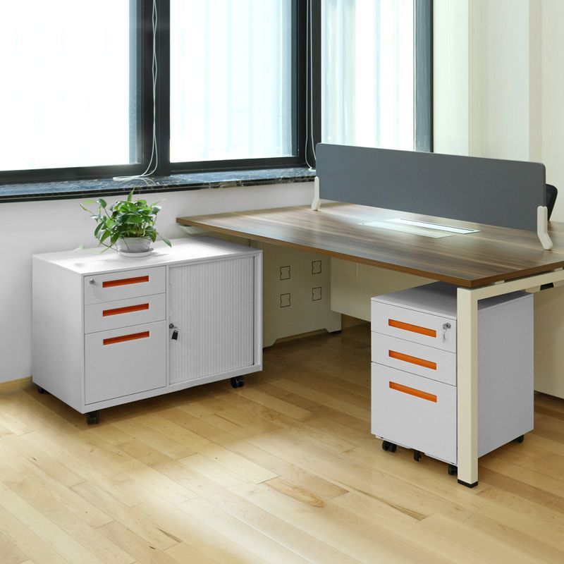 Simple Office Desk Cabinet, Side Cabinet, Three-Drawer Movable Cabinet, Mobile Low Cabinet, Push Cabinet, Printer Cabinet with Lock Simple Office Desk Cabinet, Side Cabinet, Three-Drawer Movable Cabinet, Mobile Low Cabinet, Push Cabinet, Printer Cabinet with Lock