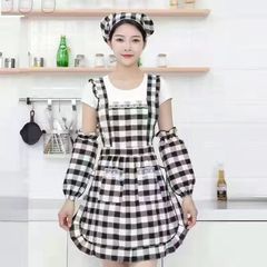 Princess skirt apron for home kitchen breathable foreign-style sleeves oil-proof work clothes for women summer new fashion apron for women