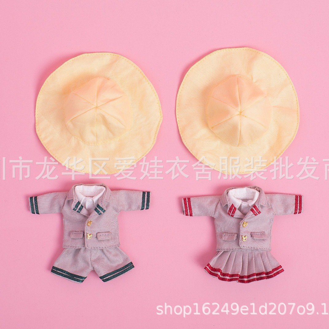 obitsu11ob11azone12cu-poche lindo porco anjo ob11 roupas de bebê terno uniforme escolar