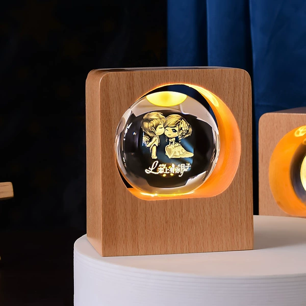 Tochigi Crystal Crystal Ball 丨 Fall in love with you [Gift Box Pretend]