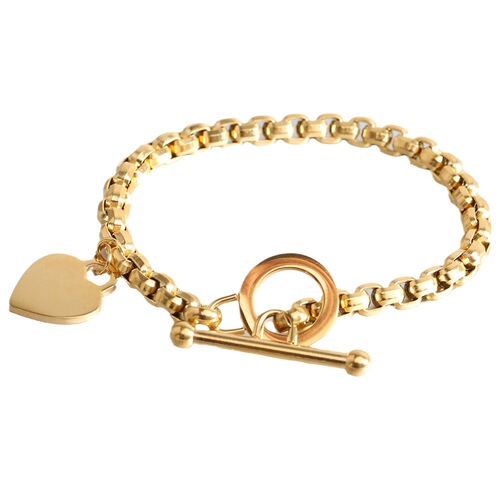 Street trend men and women versatile personalized bracelet stainless steel square pearl 6MM bracelet simple personalized OT buckle bracelet