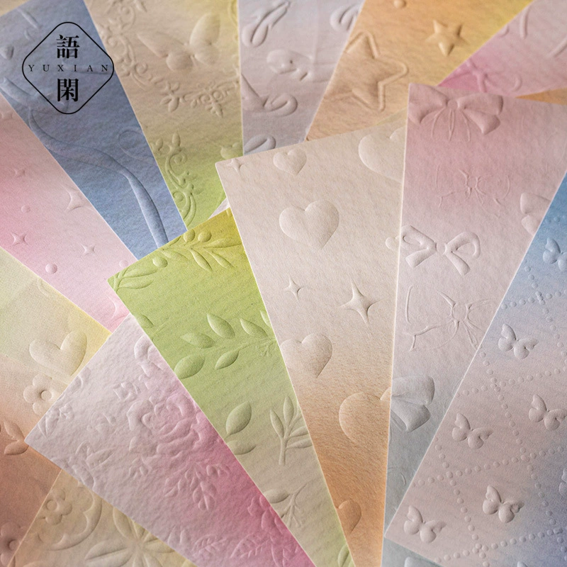 Говорящая Subsida Paper Moon Moon West серия лёгко-ретро- Relief снежинка сетчатая сумка для рук,DIY фоновая нижняя бумага