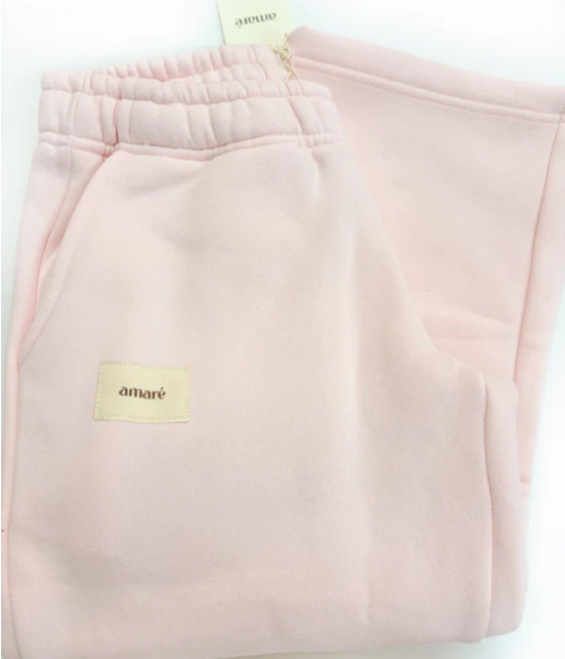 Rosafarbenes Unisex-Lounge-Set – Oversize-Kapuzenpullover und Jogginghose mit geometrischem Aufdruck (XS–XXXXL)​_voghion.com