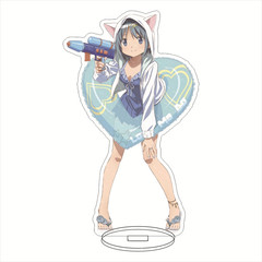 Magical Girl Lain: Large Standing Figure Water Gun Version—Includes Kurumi Madoka, Akemi Homura, and Tomoe Mami Acrylic Figurines