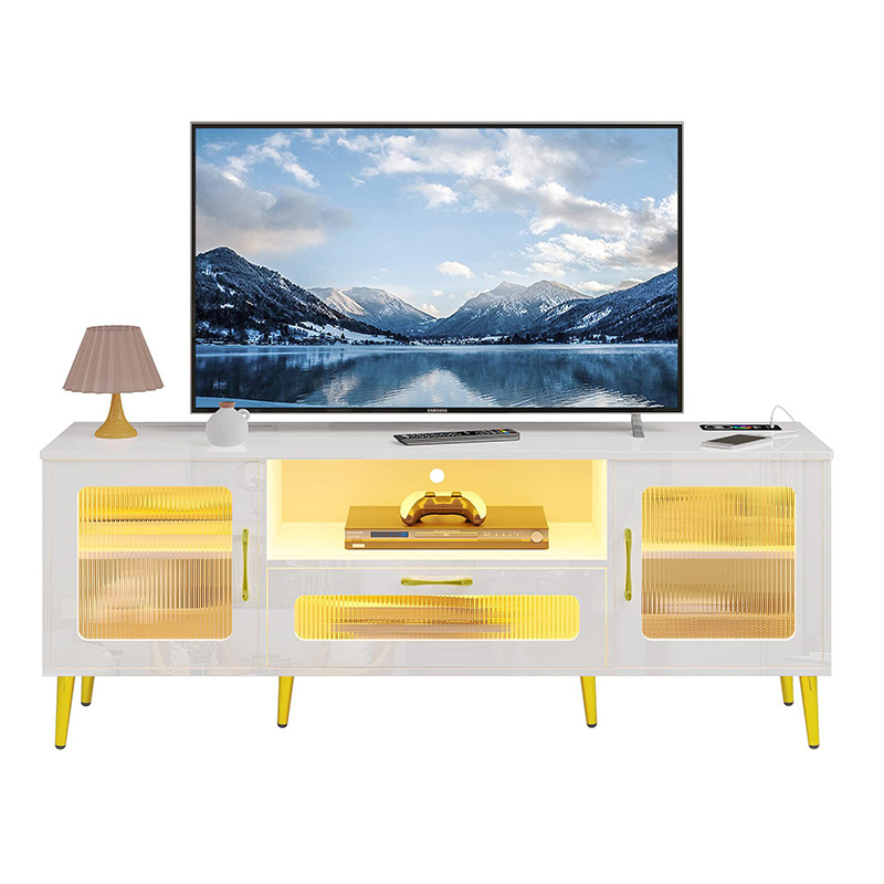 Amazon transfronteriza venta caliente gabinete de televisión sala de estar doméstica almacenamiento armario lateral gabinete de apartamentos de hotel gabinete de televisión