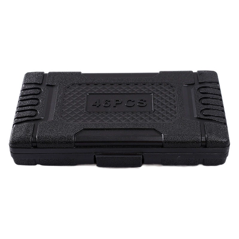 Костюм с торцевым ключом из 46 предметов, автомобиль и мотоцикл, комплект автострахования, бытовой небольшой комплект инструментов от мух, комбинированный костюм