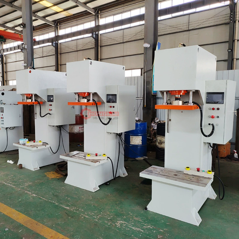 Одноколонный гидравлический пресс с сервоприводом с ЧПУ однорукий глубоководный пресс 100 тонн 150 тонн