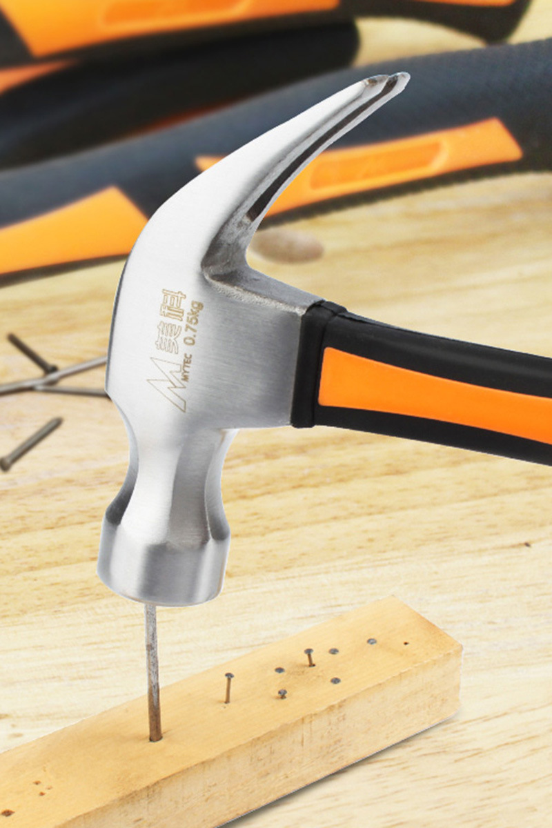 木工锤子羊角锤特钢迷你小铁锤工地用纯钢榔头工具大全家用钉锤