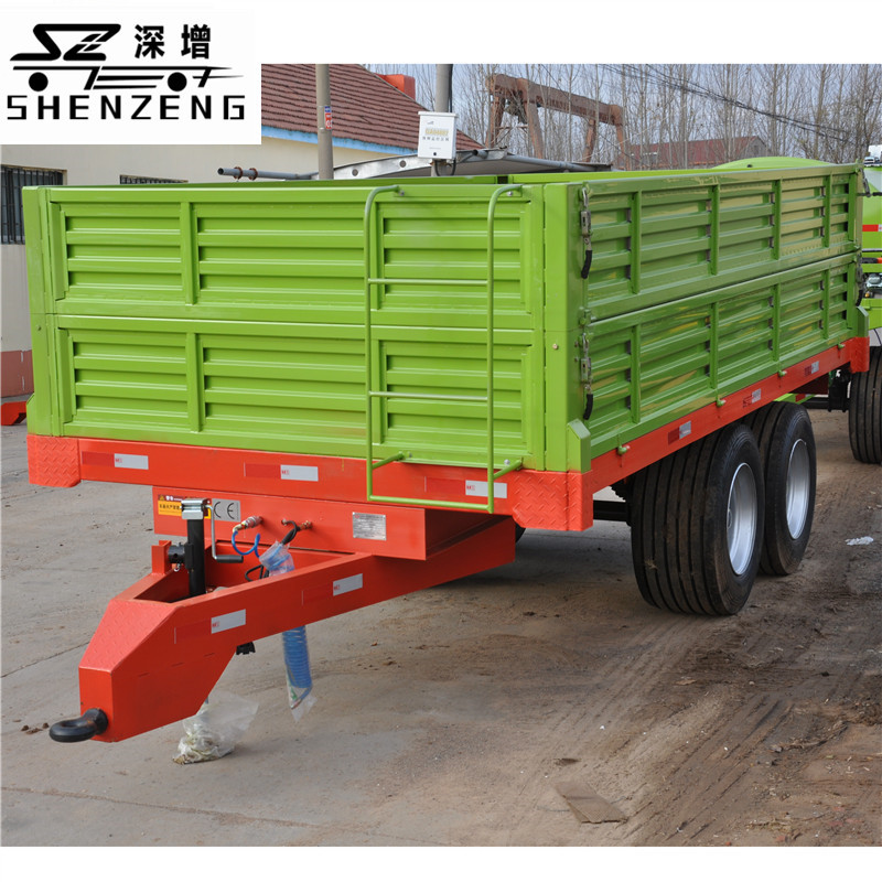 10吨农用自卸拖车 拖拉机拖斗拖车 翻斗自卸拖车 拖拉机