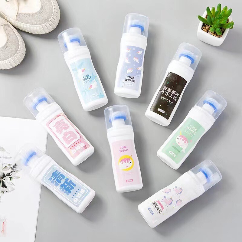 White shoes cleaning agent to yellow whitening non-cleaning white decontamination shoe brush shoes special white shoes cleaning artifact