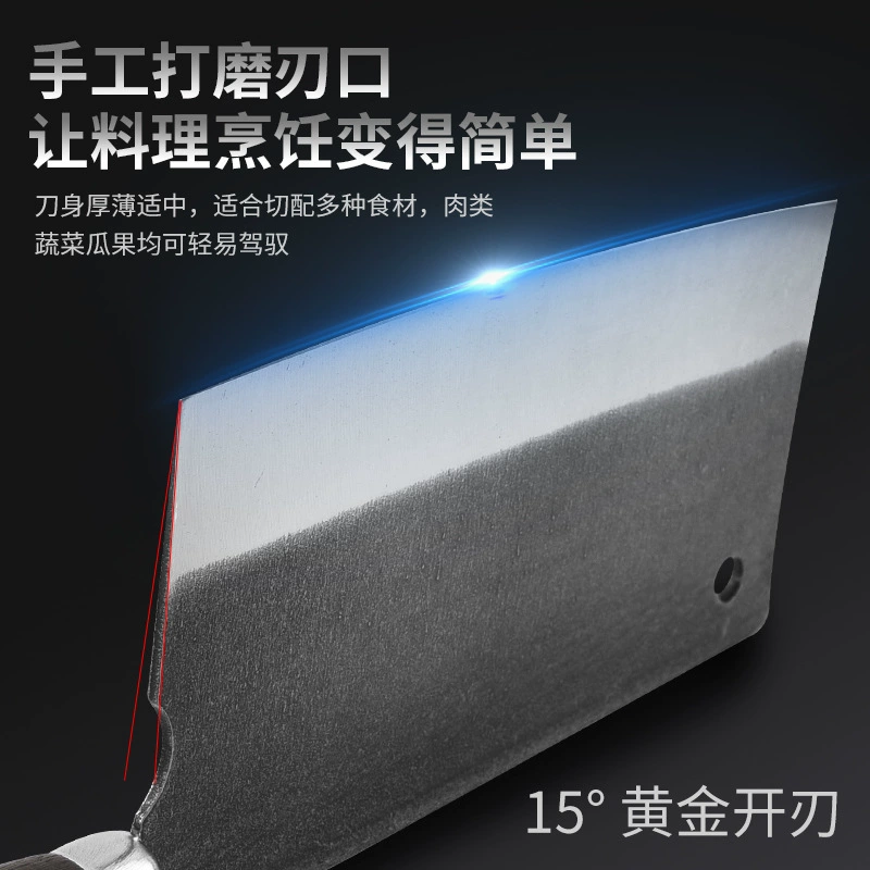 Толстый специальный нож шефа для запекания, Yangjiang кузнечное и резьба и нарезка ножа, резка курицы, утки, гусей, нарезка Wenwu кухонный нож