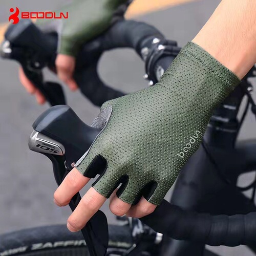 BOODUN/Boton spring and summer new road bike gloves with long cuffs outdoor sports cycling gloves