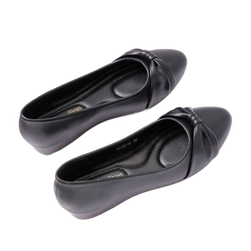 Mocasines Planos para Mujer de PU con Tacón Grueso para Uso Casual image 5