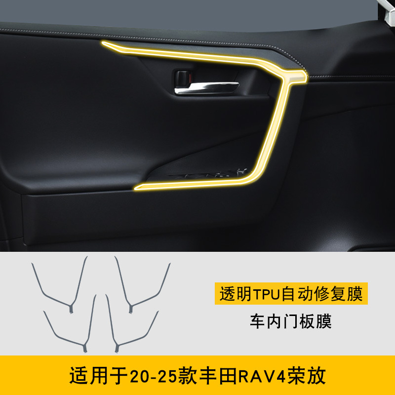 Console Screen — Toyota Car interior film - 20-25-toyota-rav4-interior-door-panel-film