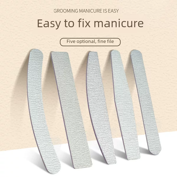 Manicure Tools Nail File Double-Sided Manicure Rubbing Strip Polishing Strip Manicurist Manicure Supplies Artifact Polishing Strip Wholesale