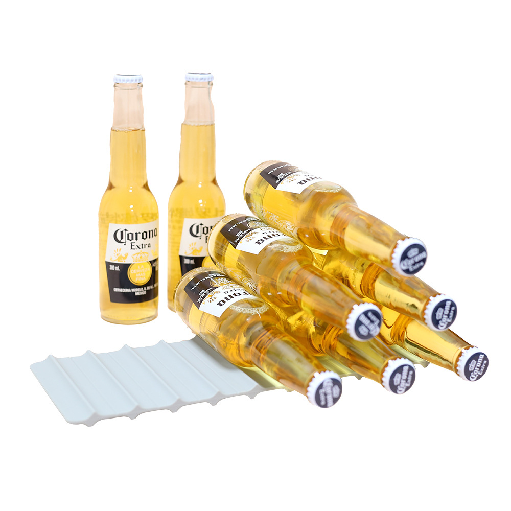 亚马逊新款硅胶酒托酒吧台垫红酒架防滑可折叠啤酒托红酒陈列架