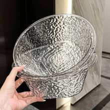 美容院专用洗脸盆塑料家用透明加厚耐用学生宿舍大号洗头洗衣服盆