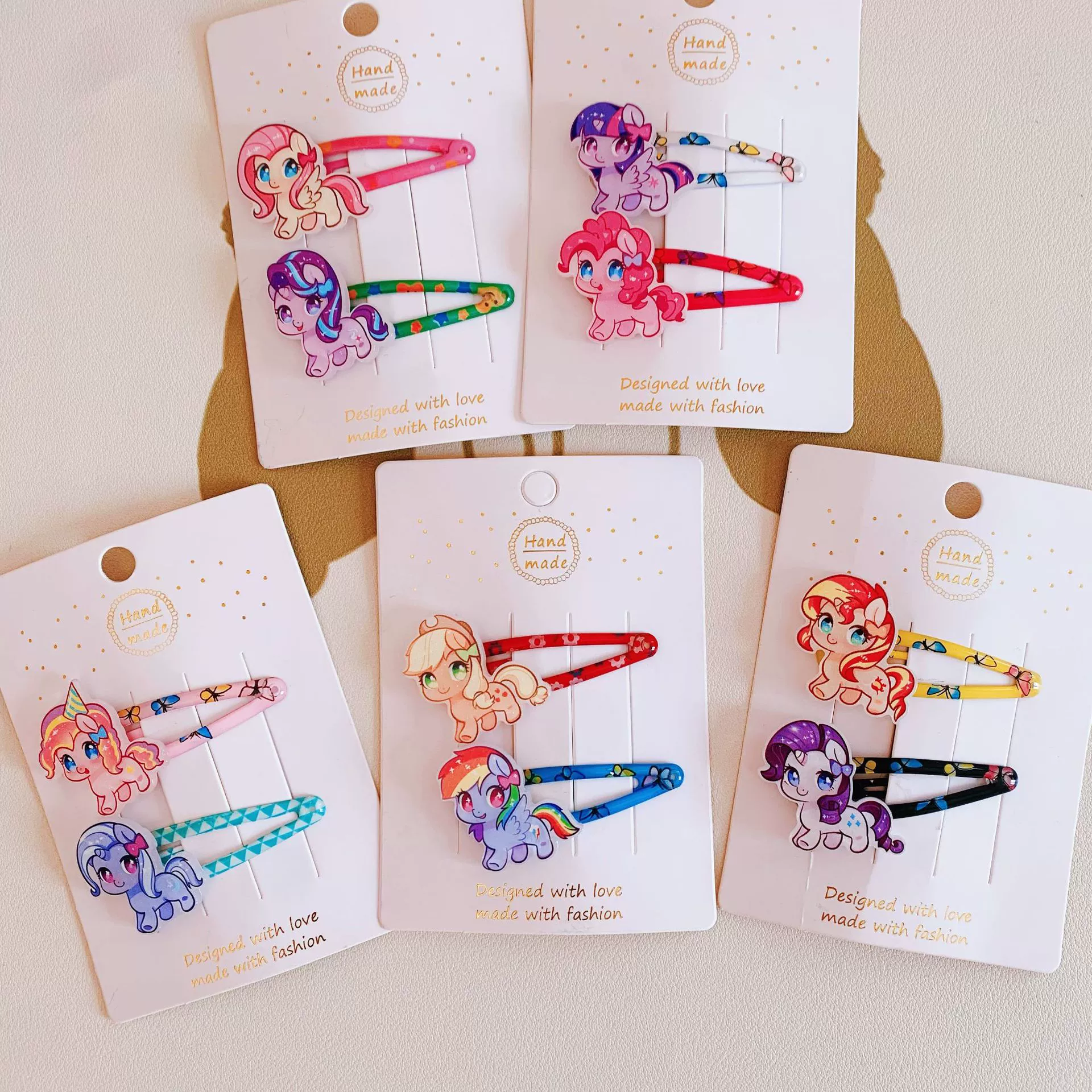 Children's hairpins, hairgrip, bangs for princess, cute pony