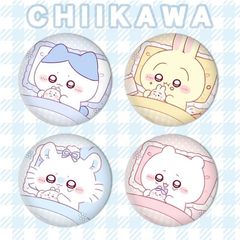 アニメ自虐クマ CHIIKAWA バッジ Usachiji 小八フライングマウス缶詰レーザーバッジバージェンズ