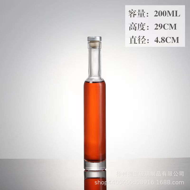 Botella de vino de hielo, botella de vidrio vacía, botella de vino de 375ml, botella de vino tinto de alta calidad, botella de vino de 500ml, botella de vidrio de vino de fruta