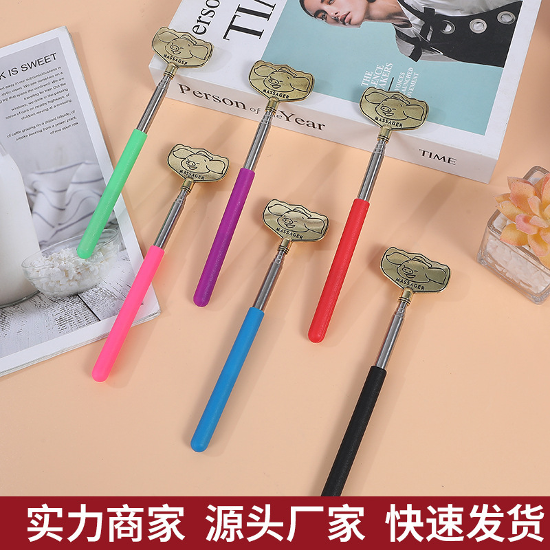 源工場製 八戒爪かき ステンレス製 伸縮式 かゆみ解消マッサージ器 誰にも頼む必要なし 老人向け かゆみ解消|undefined