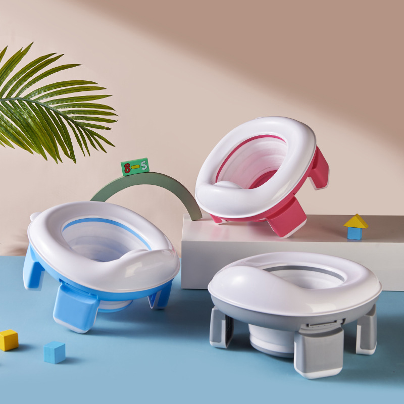 Baby Outdoor Portable Toilet Seat Baby Car Emergency Mobile Toilet Portable Children's Folding Toilet