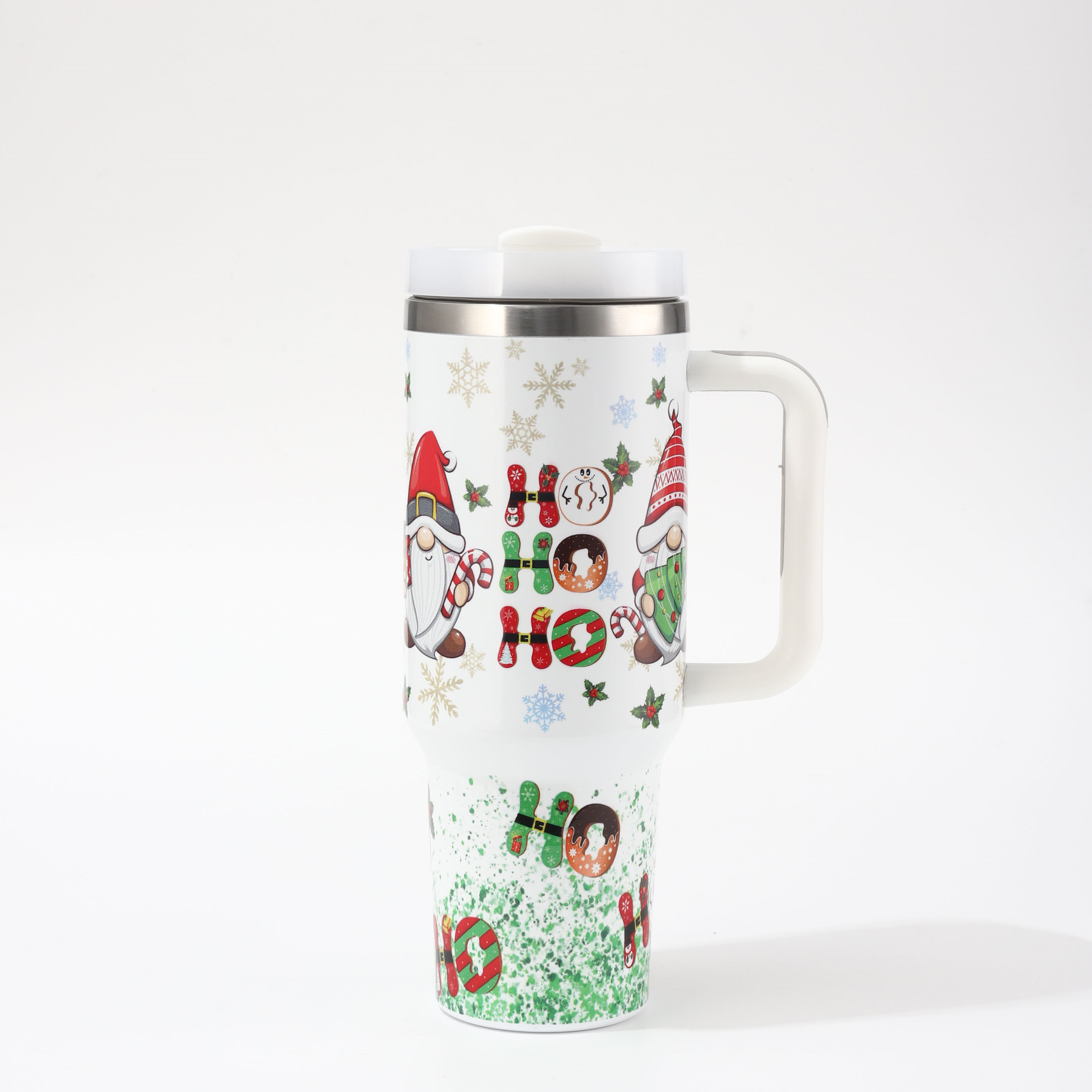 Pintura por pulverización de plástico de acero inoxidable 30oz taza de automóvil manejo de automóvil taza de aislamiento de vacío de doble capa taza de cerveza de aislamiento de frío