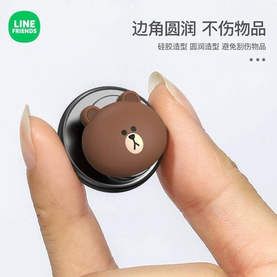 Brown Bear Car Interior Adhesive Car hanging