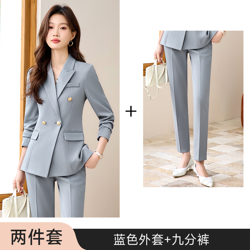 Sy6301 blue suit + b126 blue pants