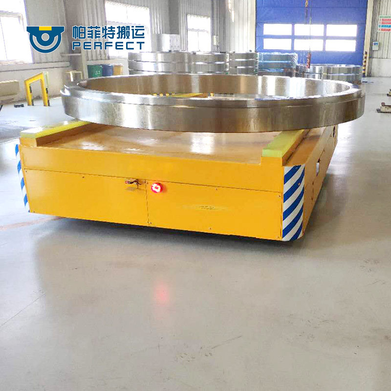 山东青岛10吨15吨20吨电动地平车冲压模具无轨转运车移动工作台车