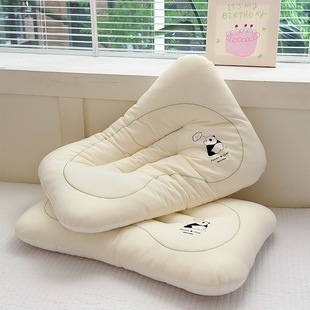 2024 new 60S Tencel and kam ammonia double cool partition cervical spine pillow-cool panda parent-child pillow