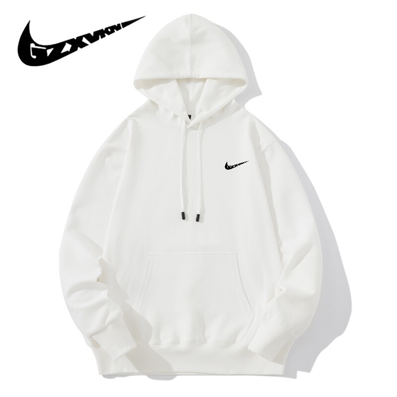 Men's clothing - 2024 autumn hooded sweatshirt, men's long-sleeved t-shirt, small fleece couple's round-neck pullover knit base shirt, women's