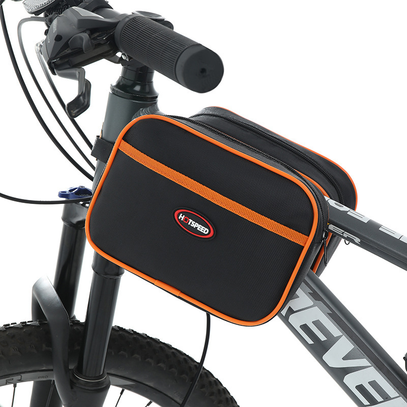 New outdoor cycling bag mountain bike upper tube bag road bike saddle bag bicycle front beam bag single car front bag