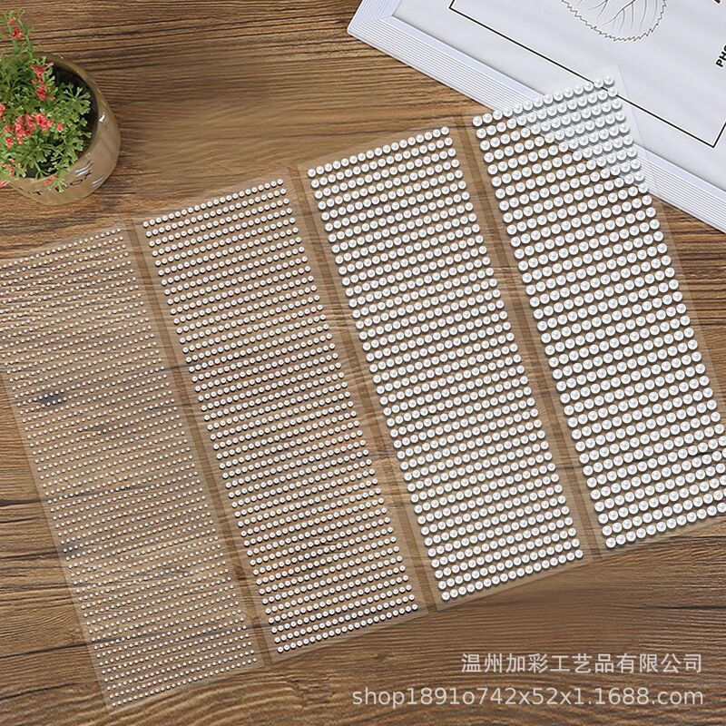 Cross-border explosions pearl stickers handmade diy jewelry decoration simulation semicircle acrylic pearl stickers spot wholesale Cross-border explosions pearl stickers handmade diy jewelry decoration simulation semicircle acrylic pearl stickers spot wholesale