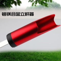 Three-pronged fishing rod aluminum-magnesium alloy casting rod stand rod holder spinning rod support spike rod holder lures fishing gear