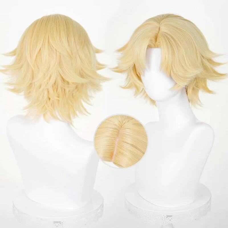 Identity V Explorer Cosplay Wig, Realistic Scalp Top Cosplay, Anime Blonde Universal Full Wig