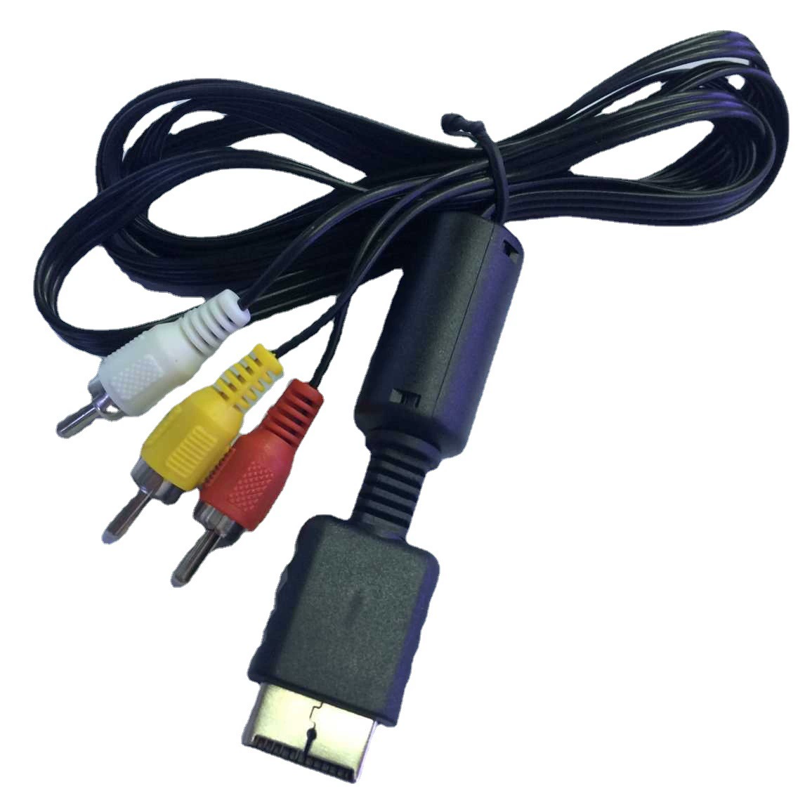 Кабель PS2AV совместим с игровой консолью Sony PS2, специальный видеокабель, медная шёлковая AV-кабель PS2