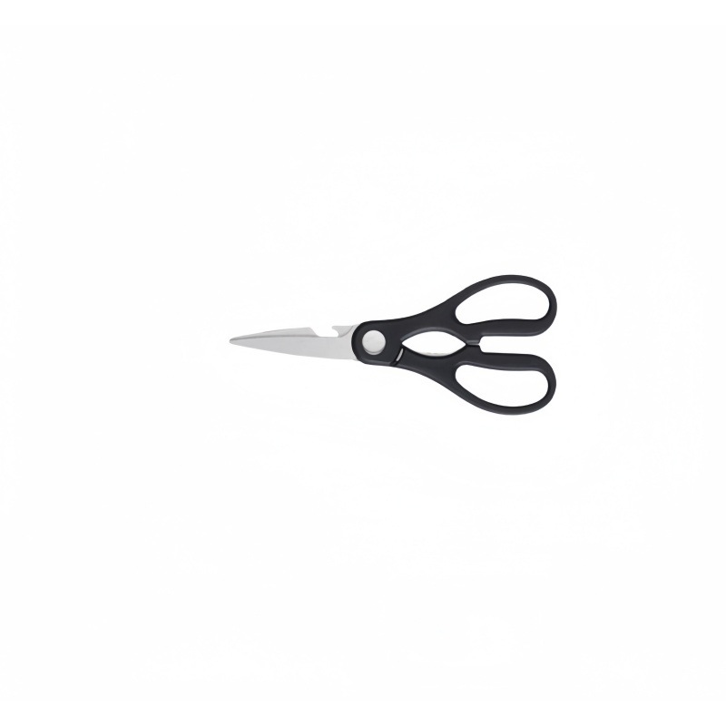 Juego de cuchillos - juego de nueve piezas con un solo par de tijeras negras